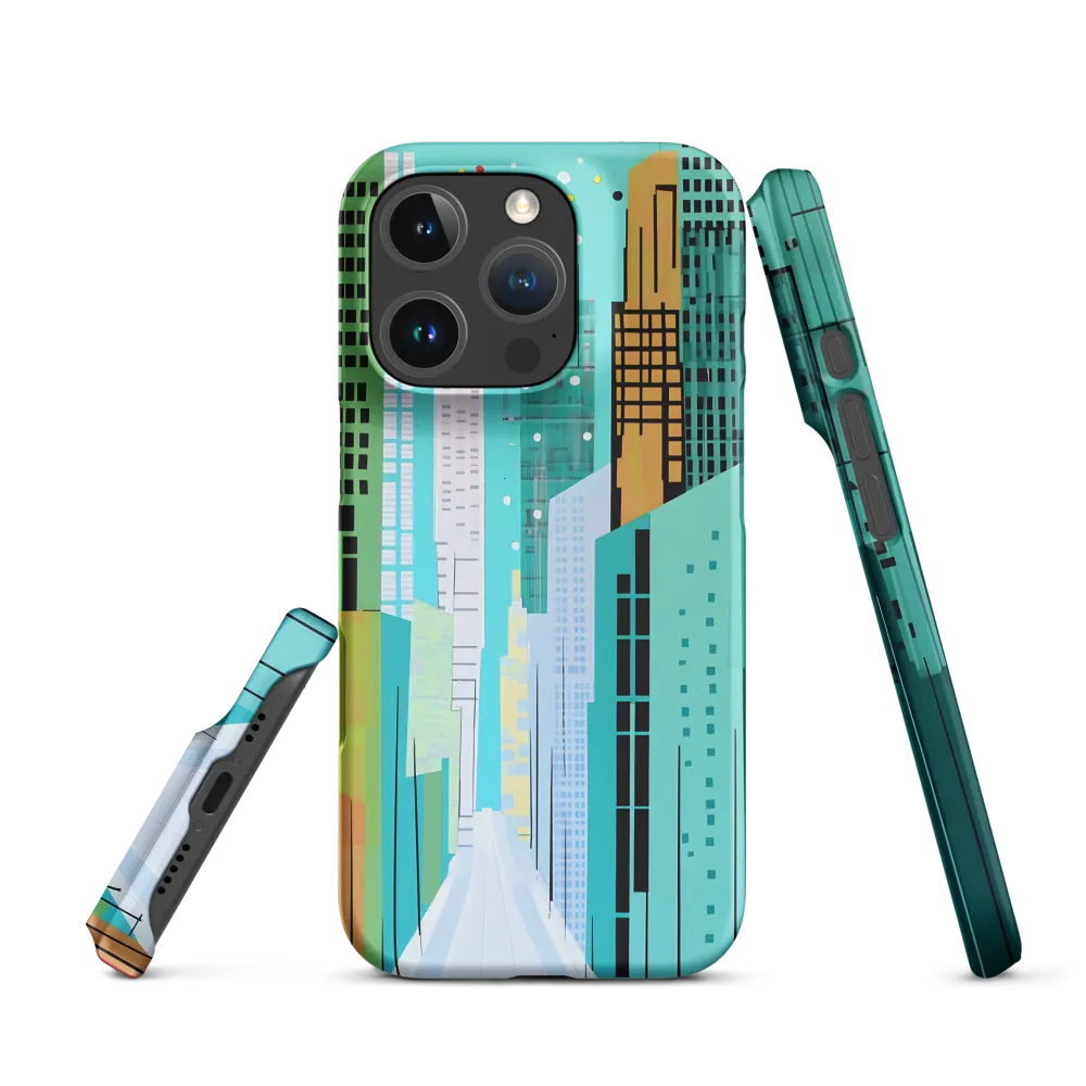 Urban Symphony in Turquoise