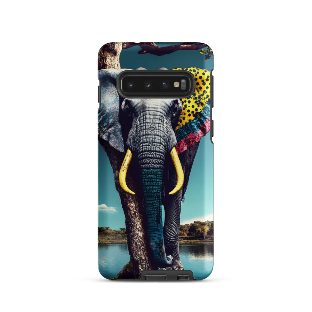 Playful Elegance: The Surreal Elephant