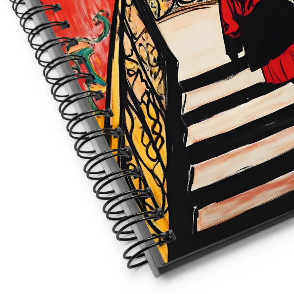 Walking Through Memories | Spiral Notebook