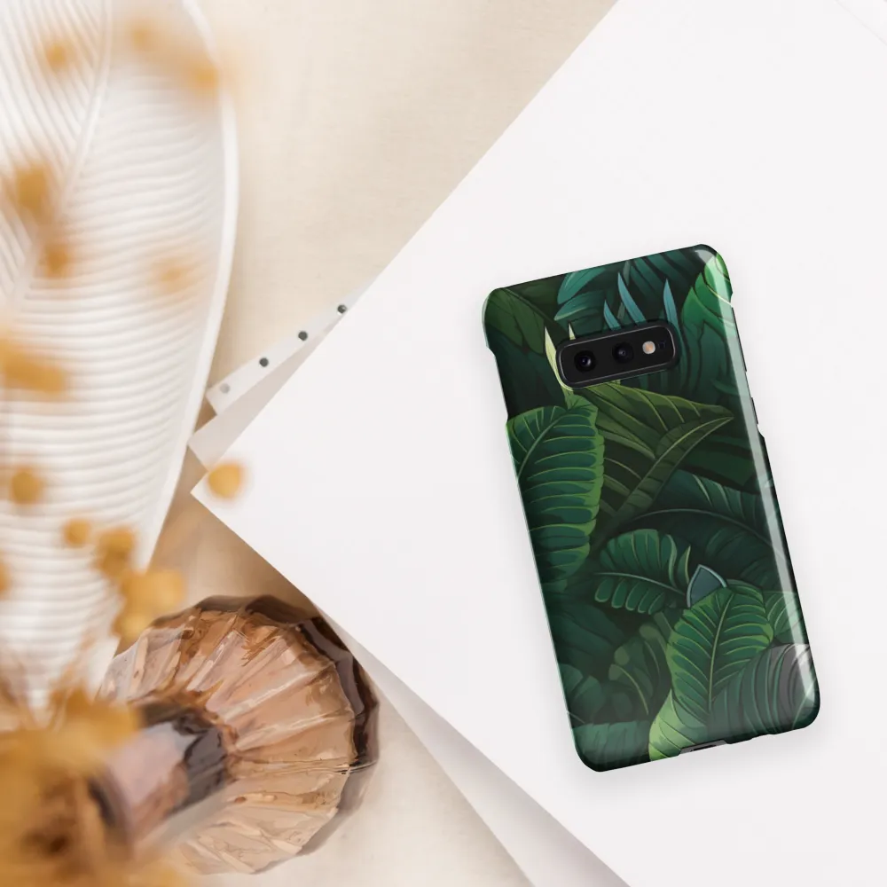 Lush Canopy: A Tropical Foliage Study