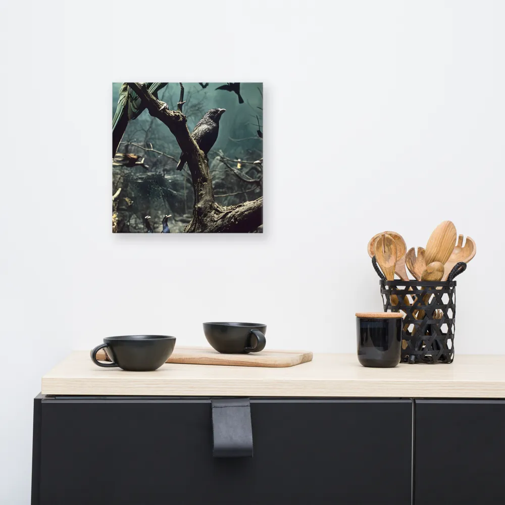 Whispers of the Avian Realm | Canvas | 12″×12″