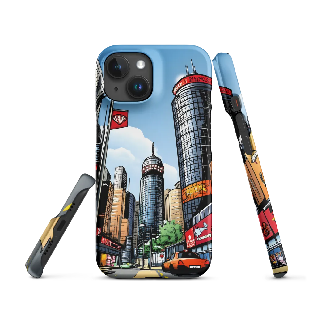 Urban Pulse: A Comic Cityscape