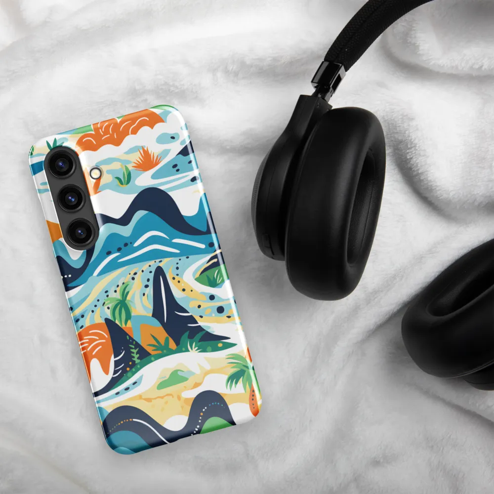 Abstract Tropical Landscape