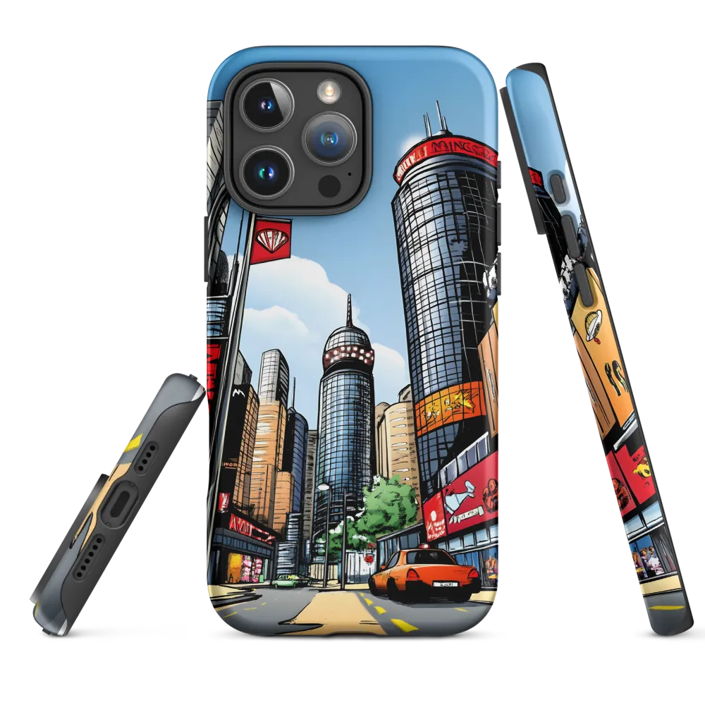 Urban Pulse: A Comic Cityscape