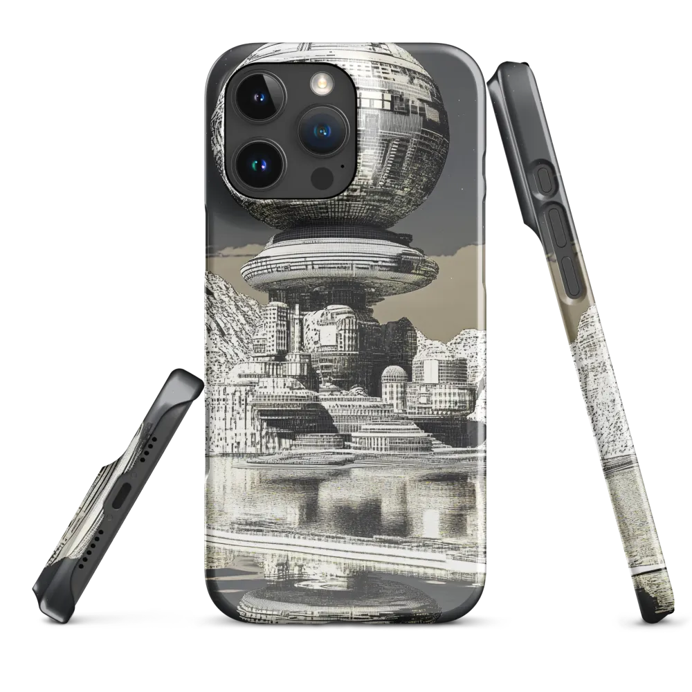 Reflections of a Futuristic Dreamscape | Phone Case |  16 Pro Max | Snap Case | Glossy
