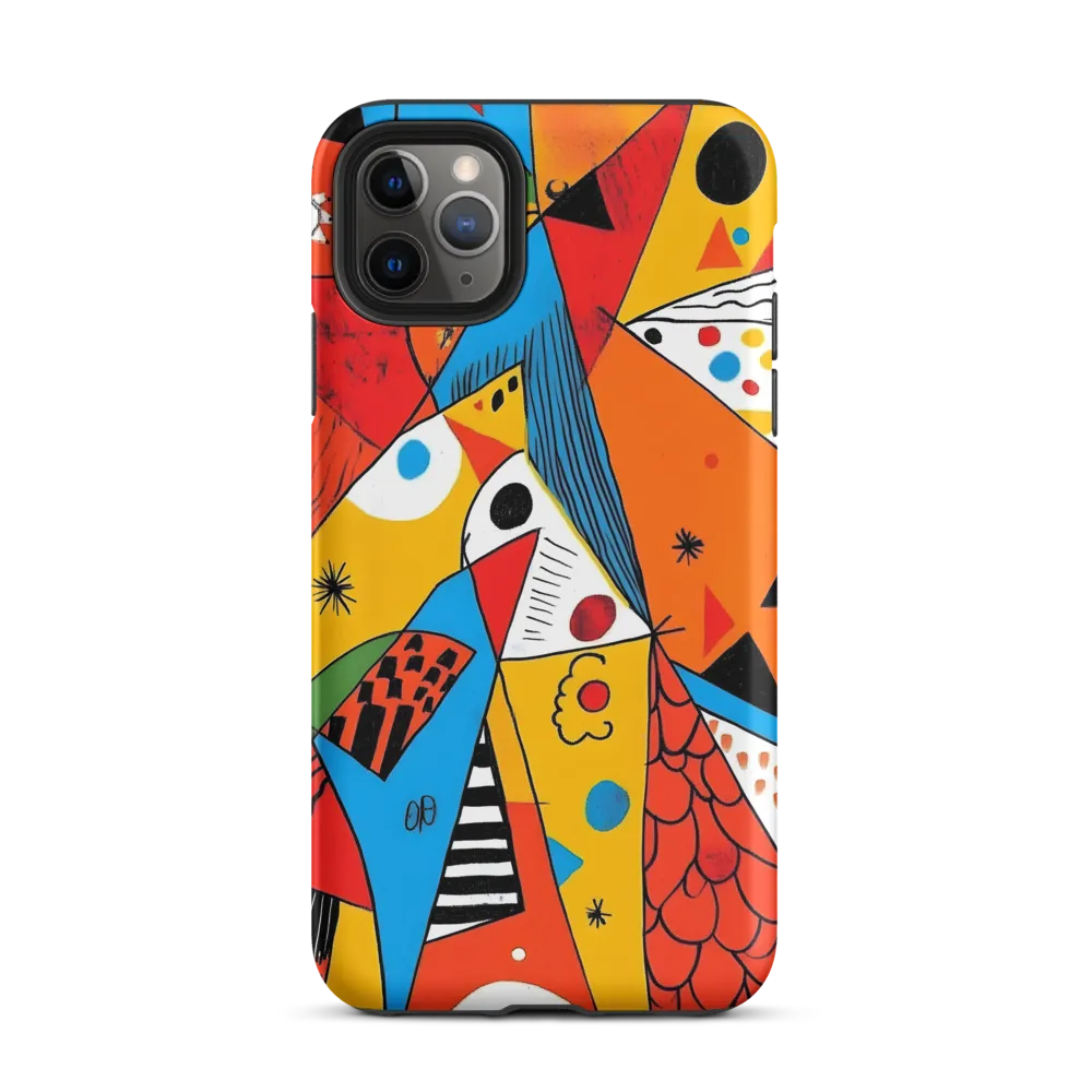 Geometric Playground: A Colorful Journey Through Abstract Landscapes