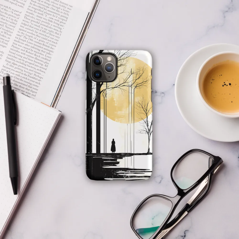 Solitude Under the Yellow Sun | Phone Case |  11 Pro | Snap Case | Matte