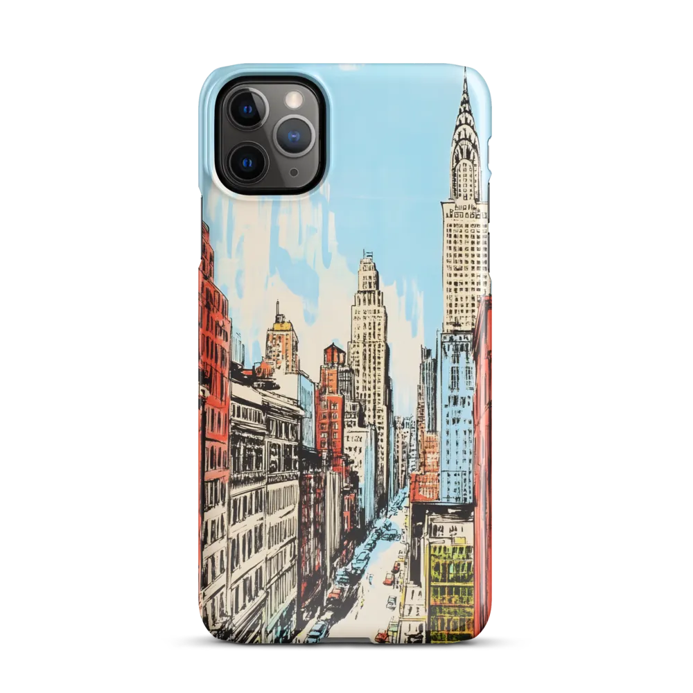 Urban Symphony: A City in Color | Phone Case |  11 Pro Max | Snap Case | Glossy