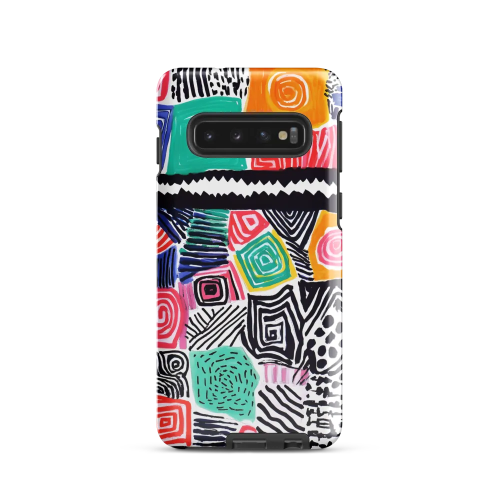 Rhythms of Color and Form | Phone Case |  S10 | Tough Case | Glossy