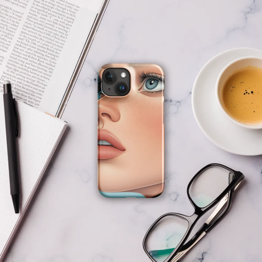 Serenity in Blue | Phone Case |  15 | Snap Case | Glossy