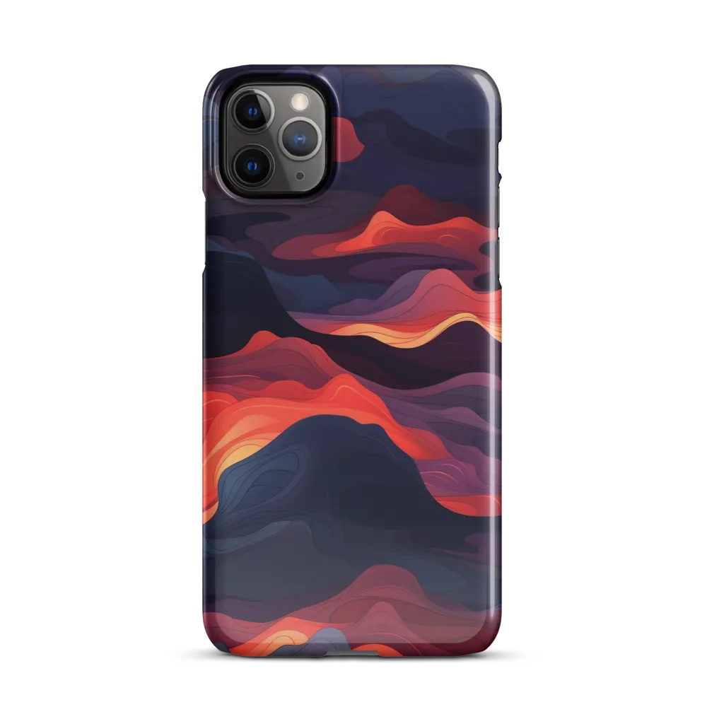 Ethereal Waves of Color | Phone Case |  11 Pro Max | Snap Case | Glossy