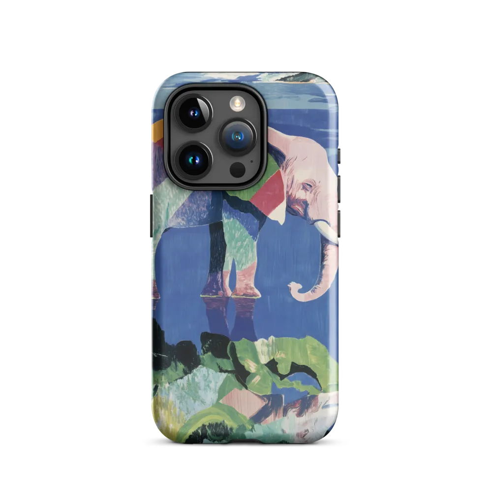 Serenity in Color: The Elephants of Reflection