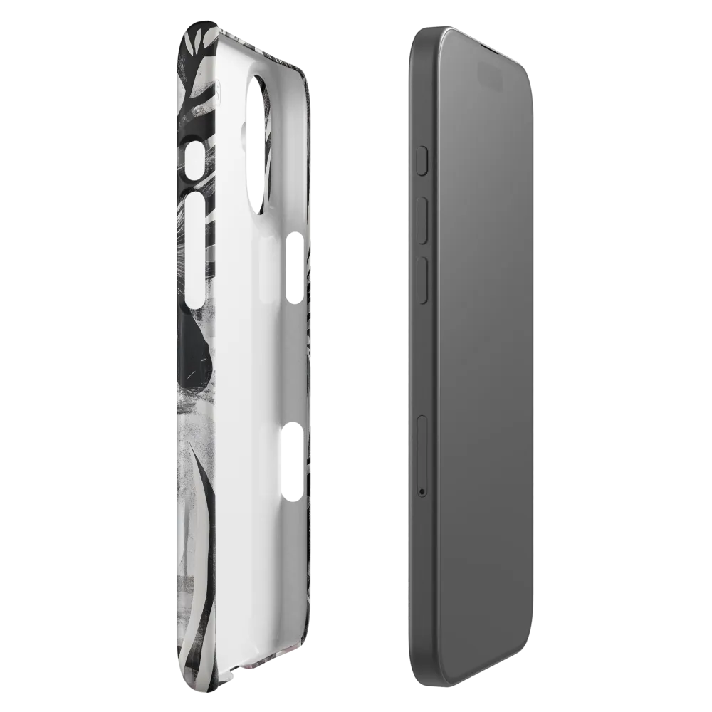 Zebra in the Jungle of Illusions | Phone Case |  16 Plus | Snap Case | Matte