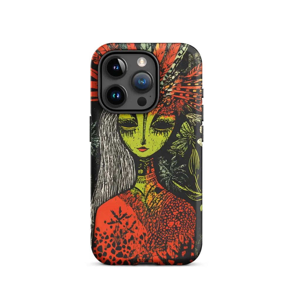Mystical Flora: A Surreal Portrait