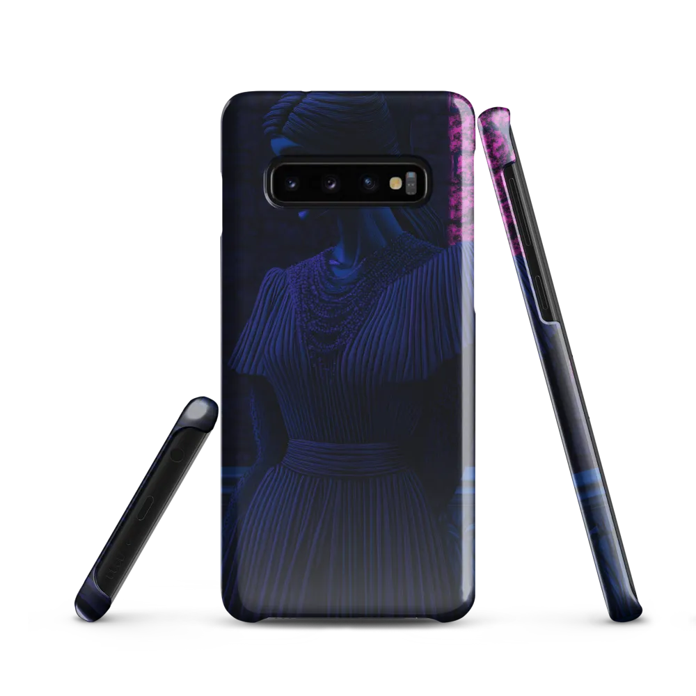 The Serene Silence | Phone Case |  S10 | Snap Case | Glossy