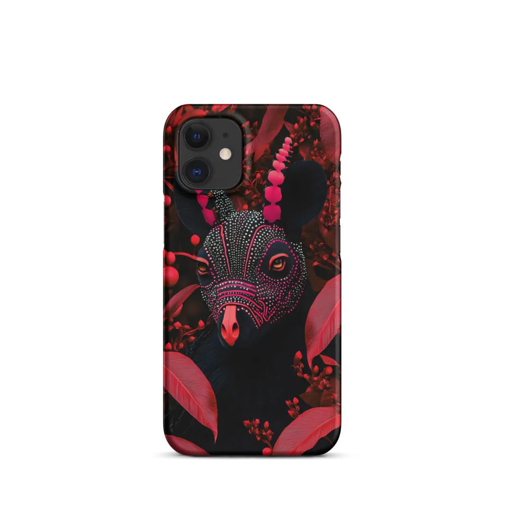 Mystique in Red | Phone Case |  12 Mini | Snap Case | Matte