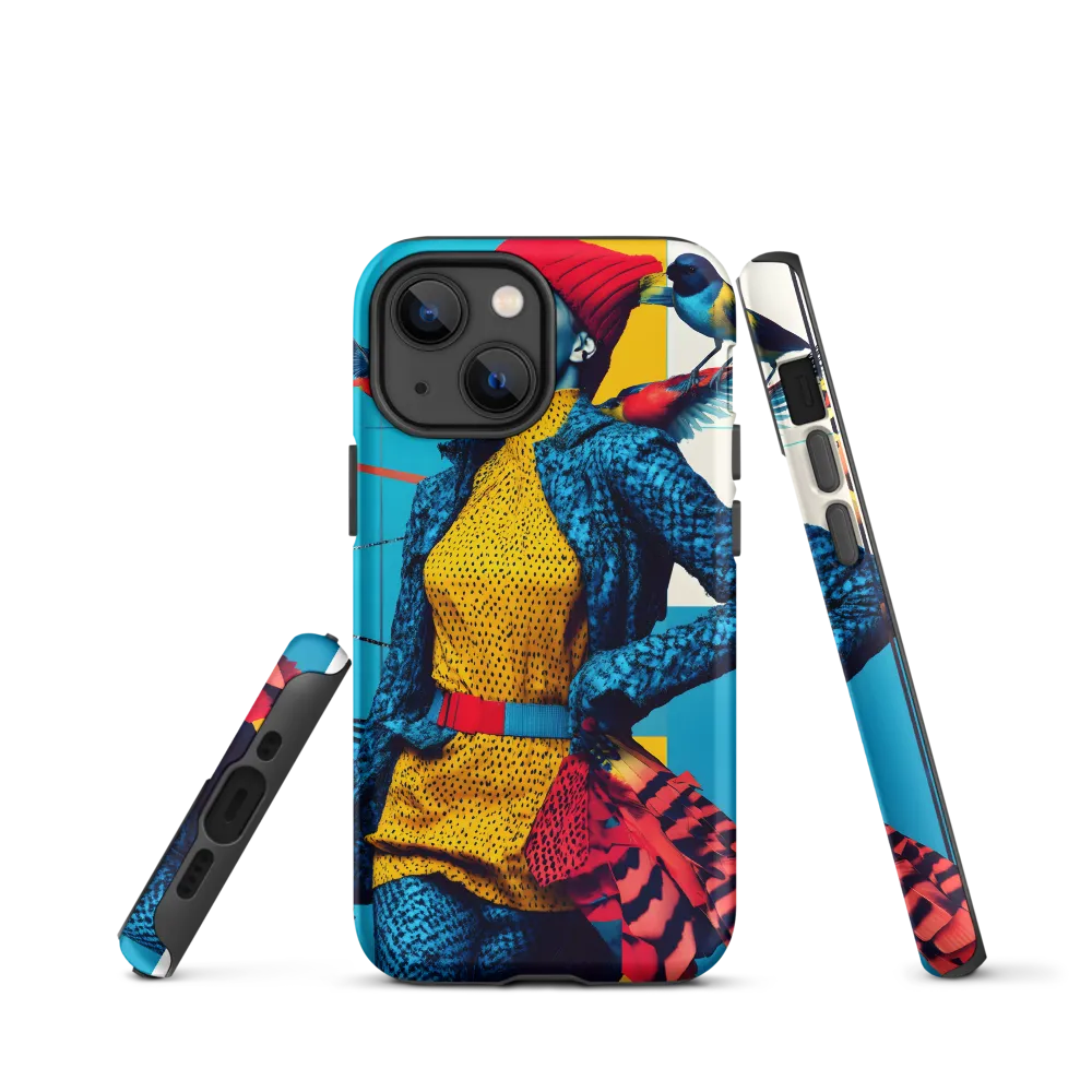 Vibrant Fusion of Nature and Fashion