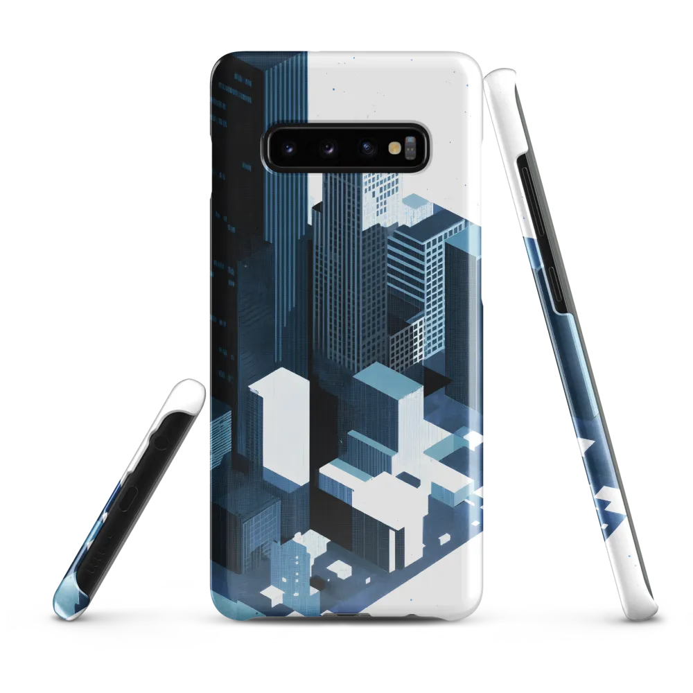 Urban Geometry: A Contemporary Cityscape | Phone Case |  S10 Plus | Snap Case | Glossy