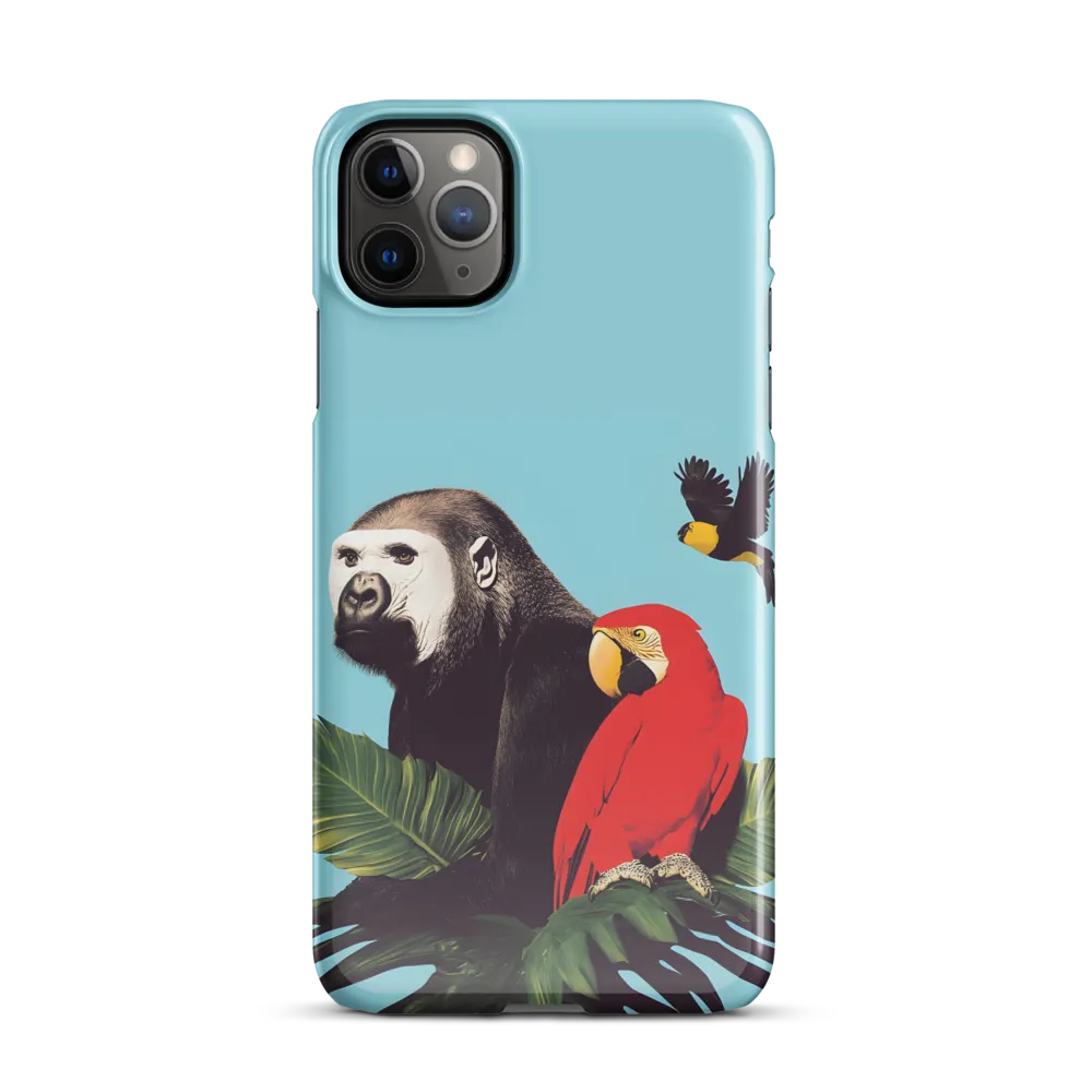 Tropical Harmony: A Celebration of Wildlife | Phone Case |  11 Pro Max | Snap Case | Glossy