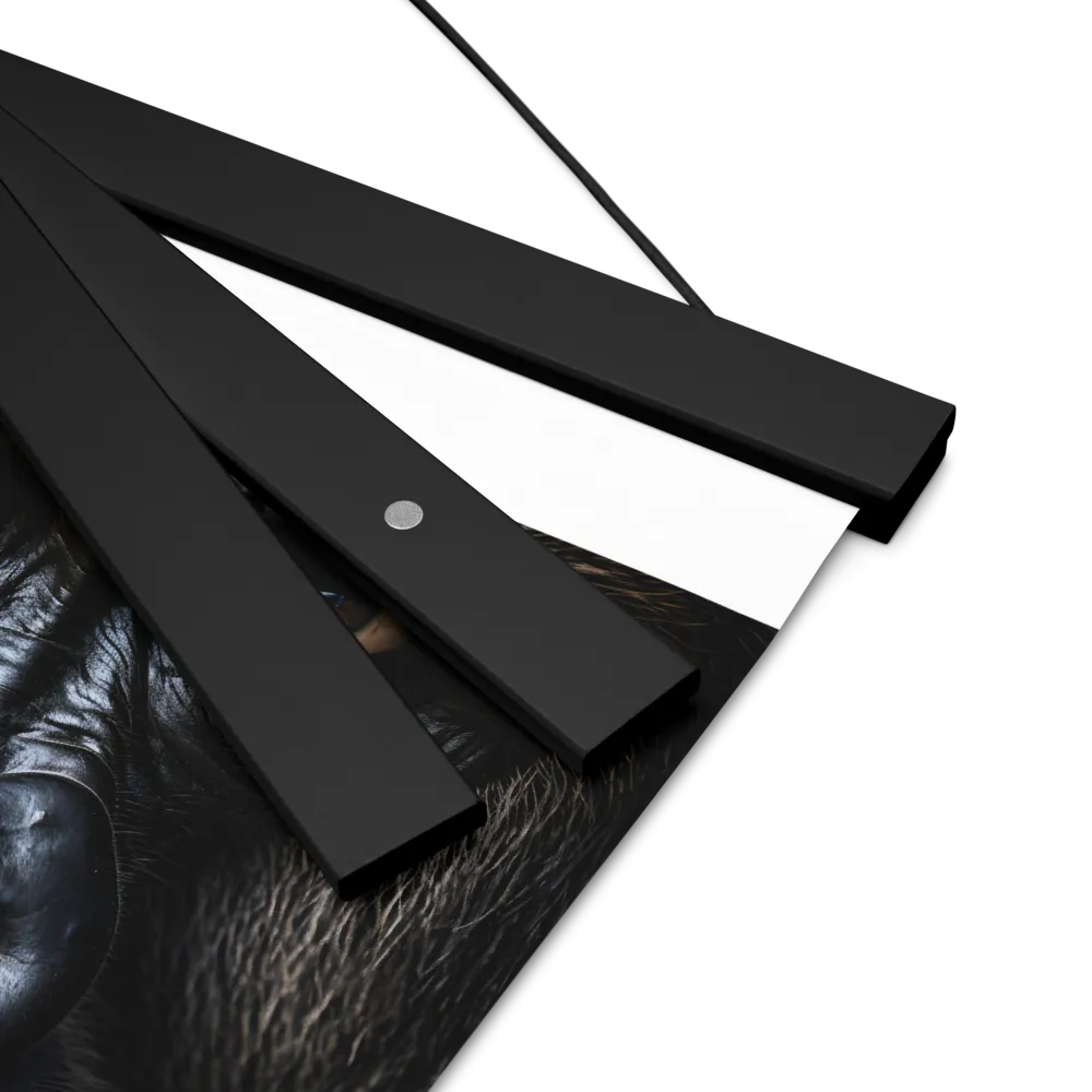 Gaze of the Wild: A Gorilla's Portrait