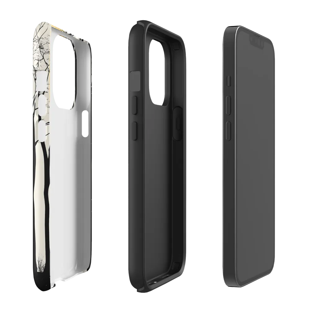Silhouetted Serenity | Phone Case |  13 Pro | Tough Case | Matte
