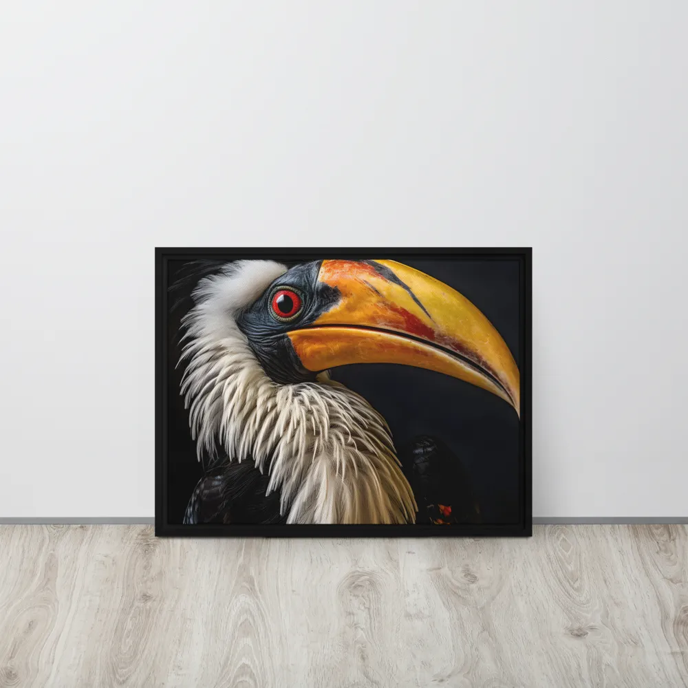 Majestic Hornbill Portrait