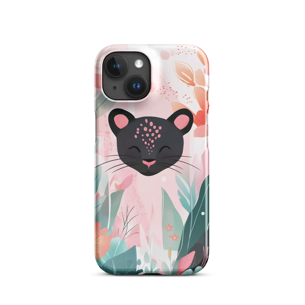 Whimsical Panther in Bloom