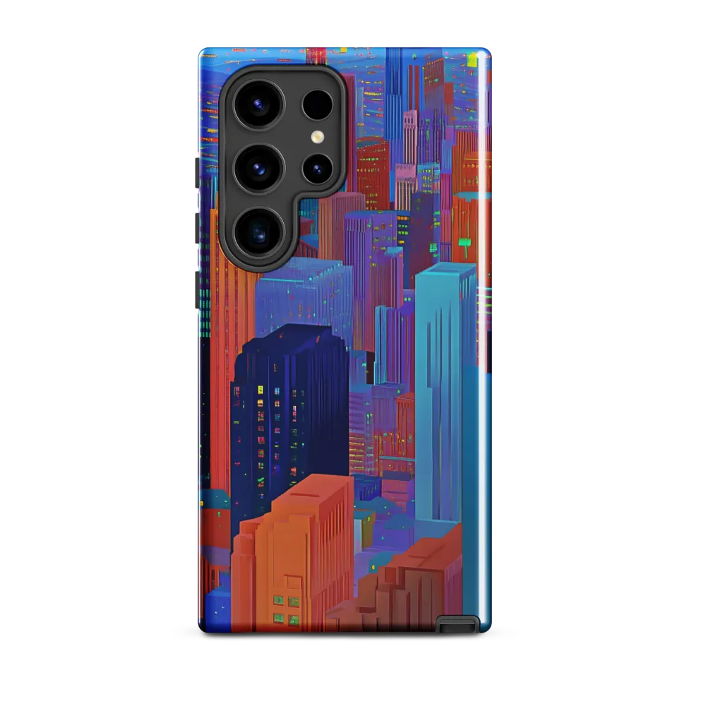 Vibrant Metropolis in Twilight