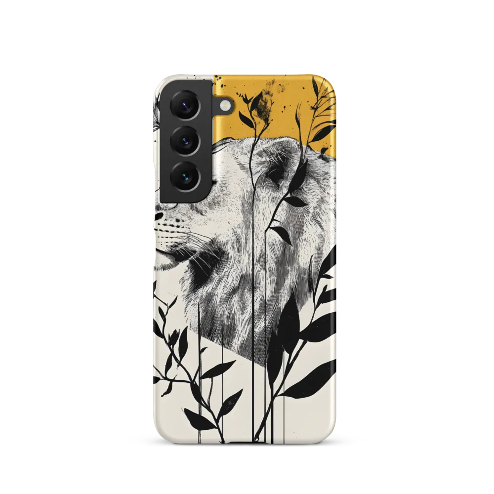Regal Serenity: The Lion and Flora