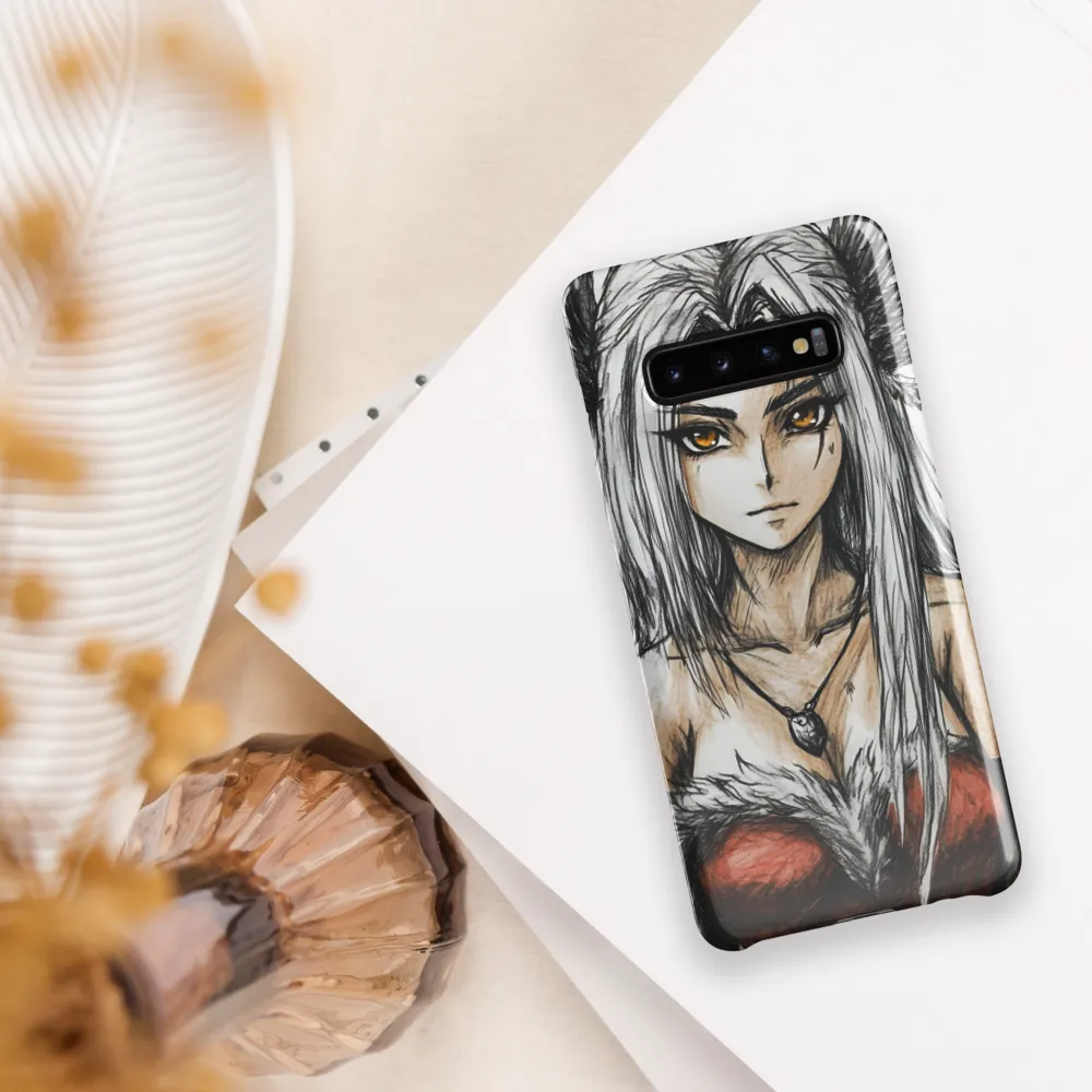 Mystical Guardian: A Confident Presence | Phone Case |  S10 Plus | Snap Case | Glossy