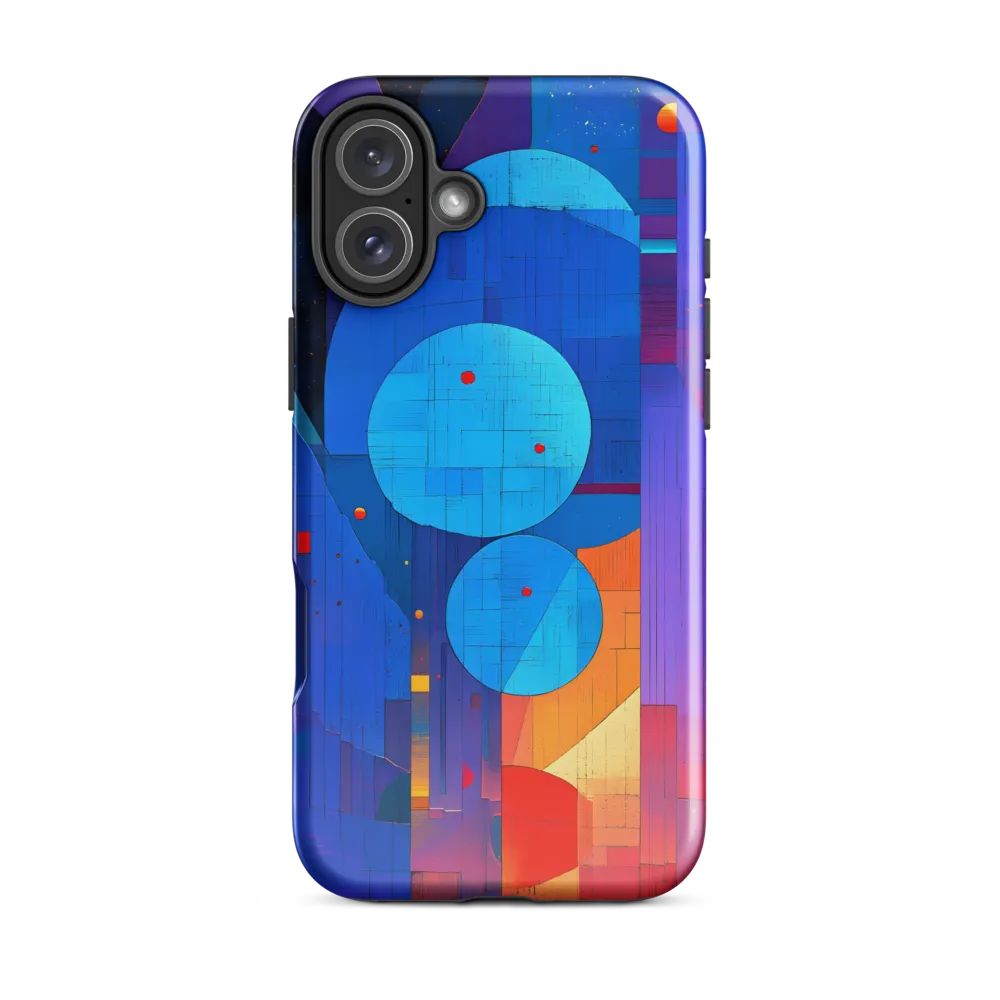 Cosmic Geometry | Phone Case |  16 Plus | Tough Case | Glossy