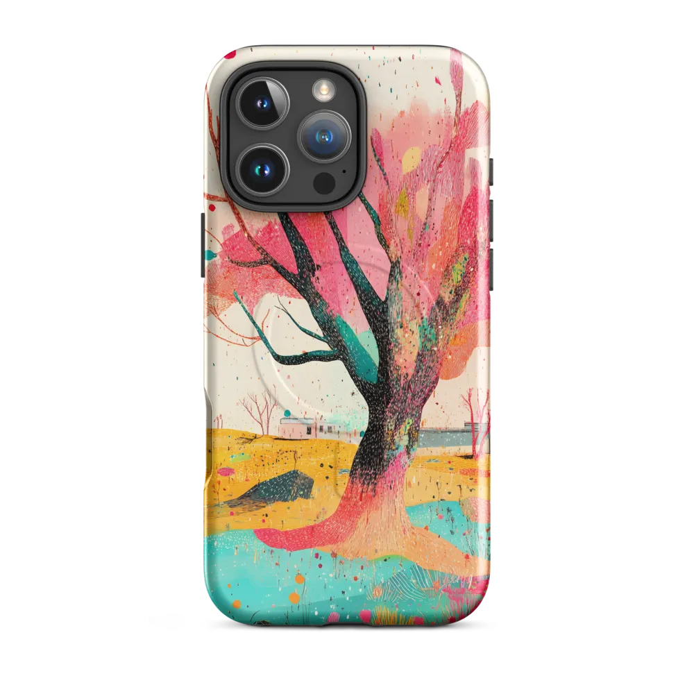 Whispers of a Colorful Tree | Phone Case |  16 Pro Max | MagSafe® Tough Case | Glossy