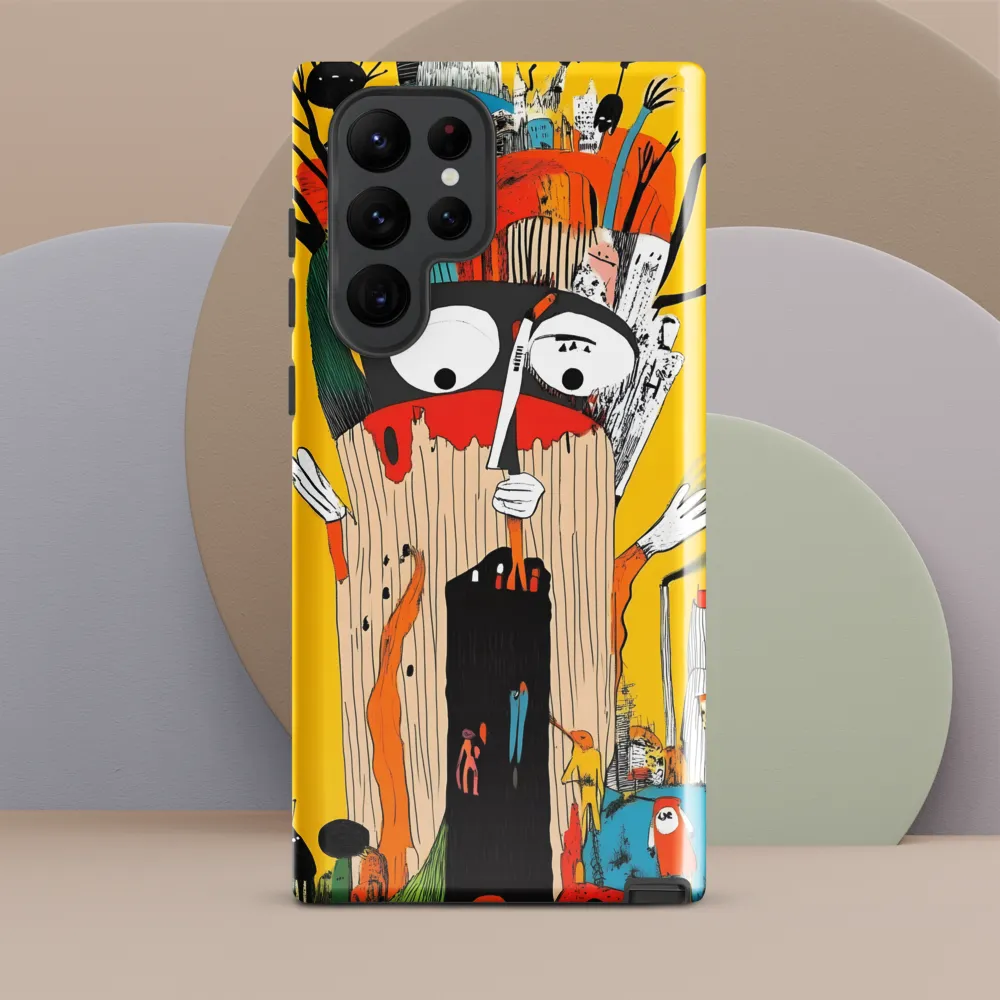 The Whimsical Tree of Imagination | Phone Case |  S22 Ultra | Tough Case | Glossy