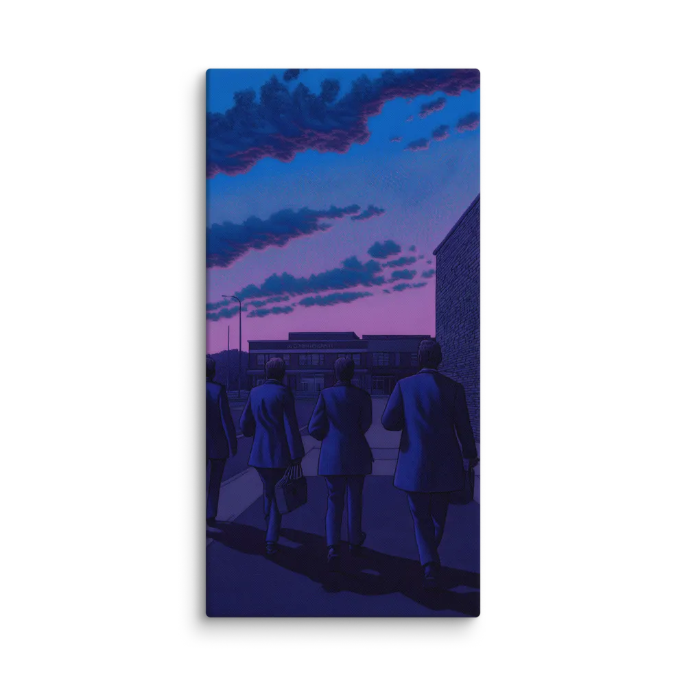The Twilight Stroll | Canvas | 30″×60″