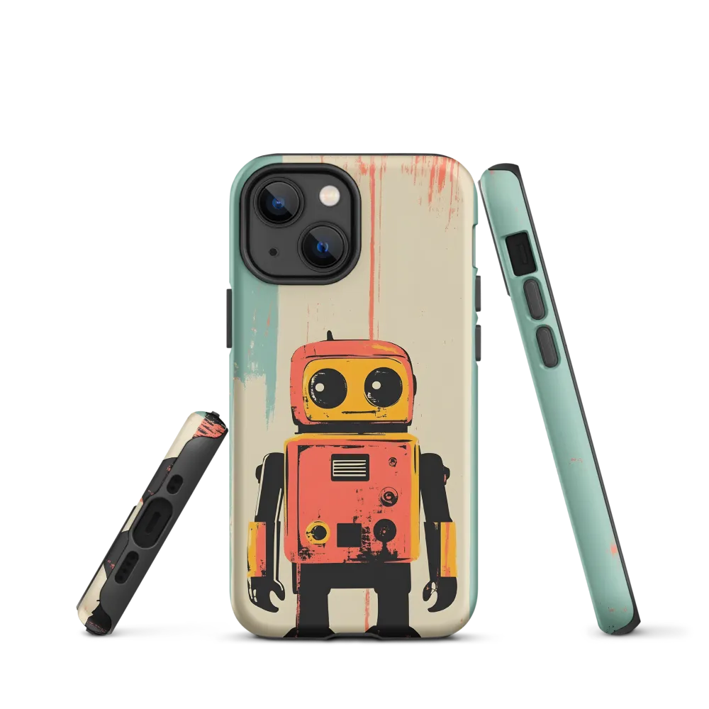Retro Robot Charm