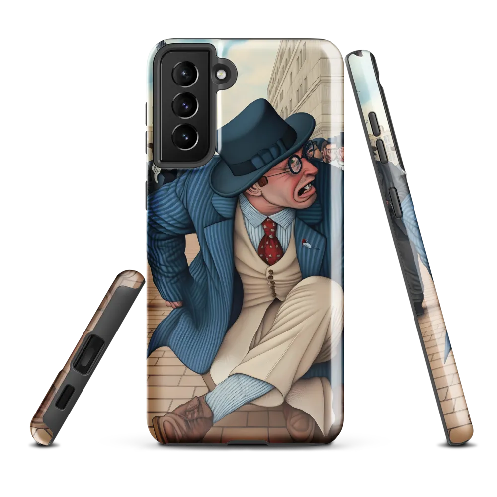 Caught in Tension | Phone Case |  S21 Plus | Tough Case | Glossy