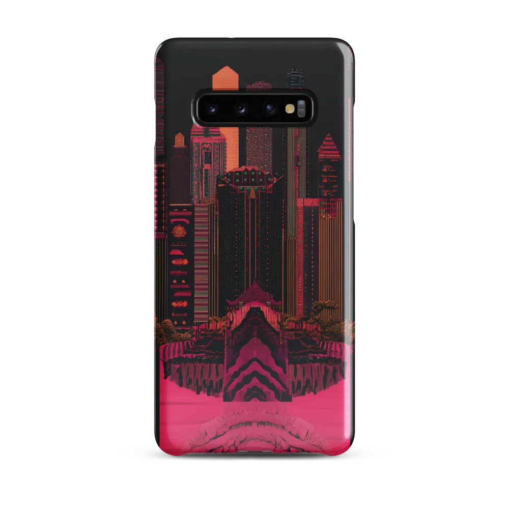 Urban Fusion: A Vibrant Dreamscape | Phone Case |  S10 Plus | Snap Case | Glossy