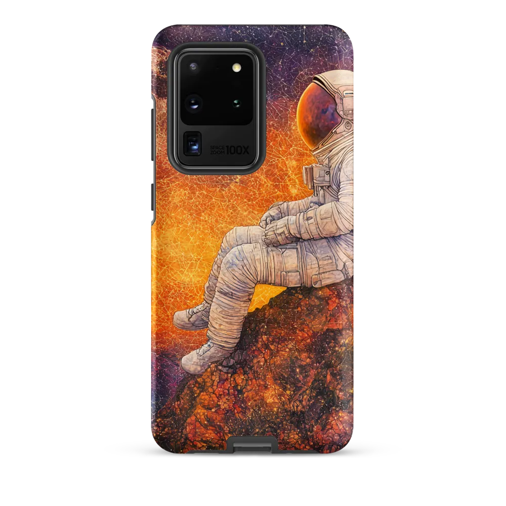 Cosmic Contemplation | Phone Case |  S20 Ultra | Tough Case | Matte