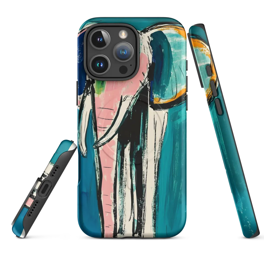 Whimsical Majesty: The Elephant in Color