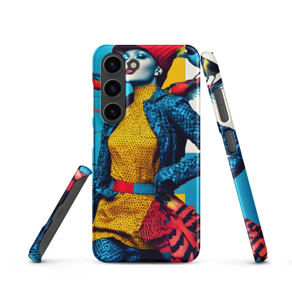 Vibrant Fusion of Nature and Fashion