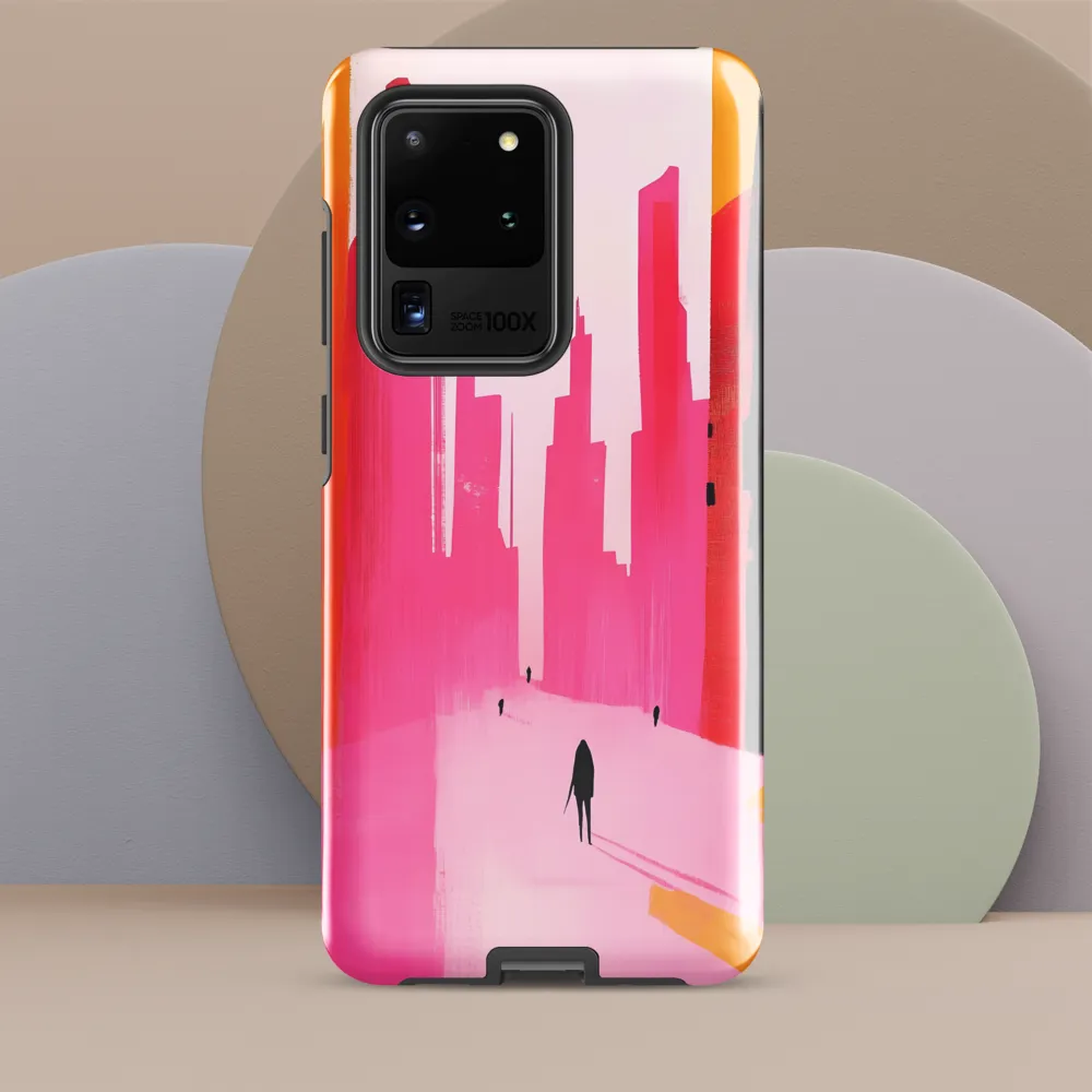 Urban Echoes in Pink