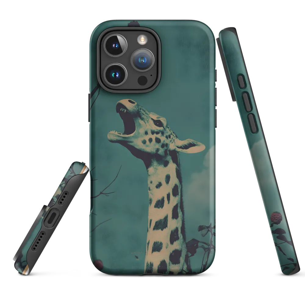 Whispers of the Tall: A Surreal Giraffe Encounter