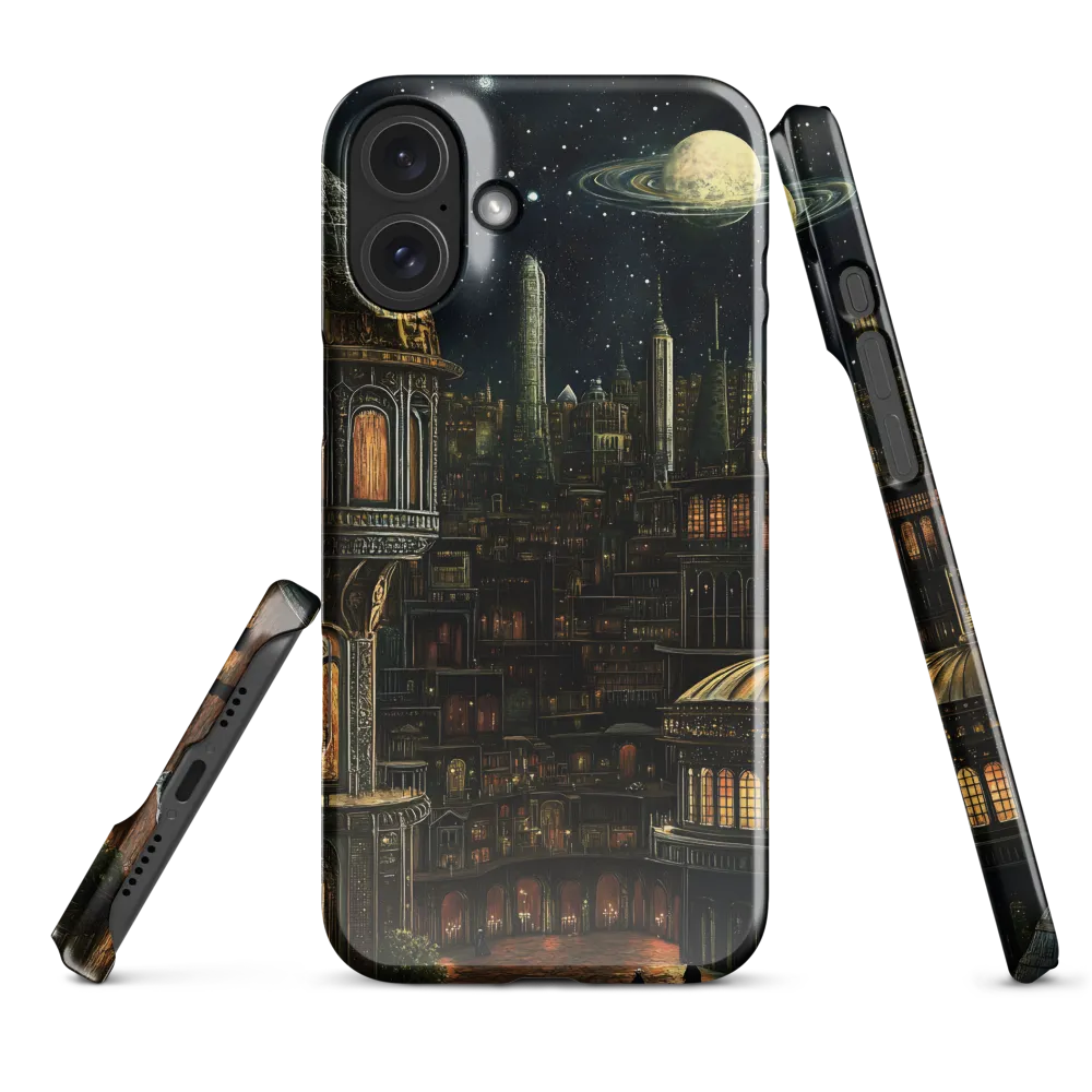 Celestial Enigma: A Surreal Cityscape
