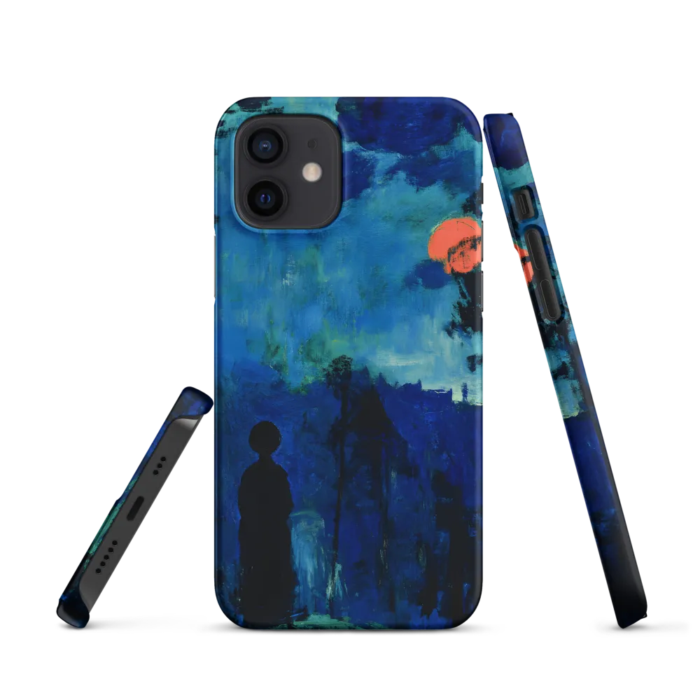 Solitude in Blue | Phone Case |  12 | Snap Case | Matte