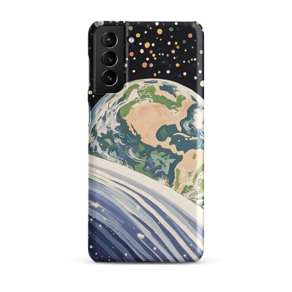Celestial View: A Surreal Journey Through Space