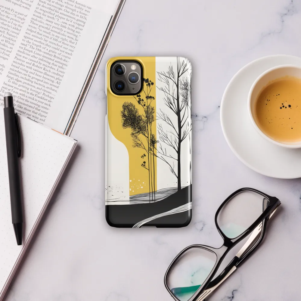 Whispers of Nature: An Abstract Landscape | Phone Case |  11 Pro Max | Snap Case | Glossy