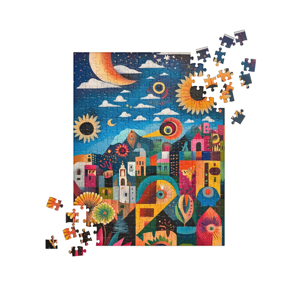 Whimsical Vibrance | Jigsaw Puzzle | 252 pieces