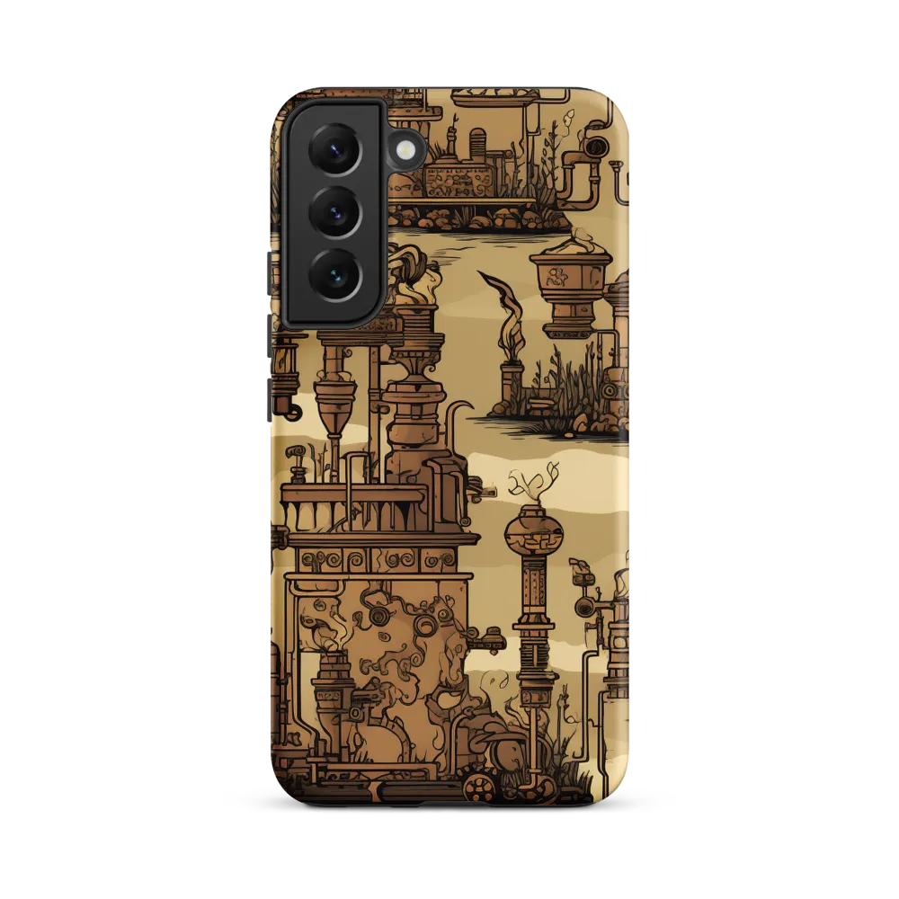 Whimsical Industrial Landscape