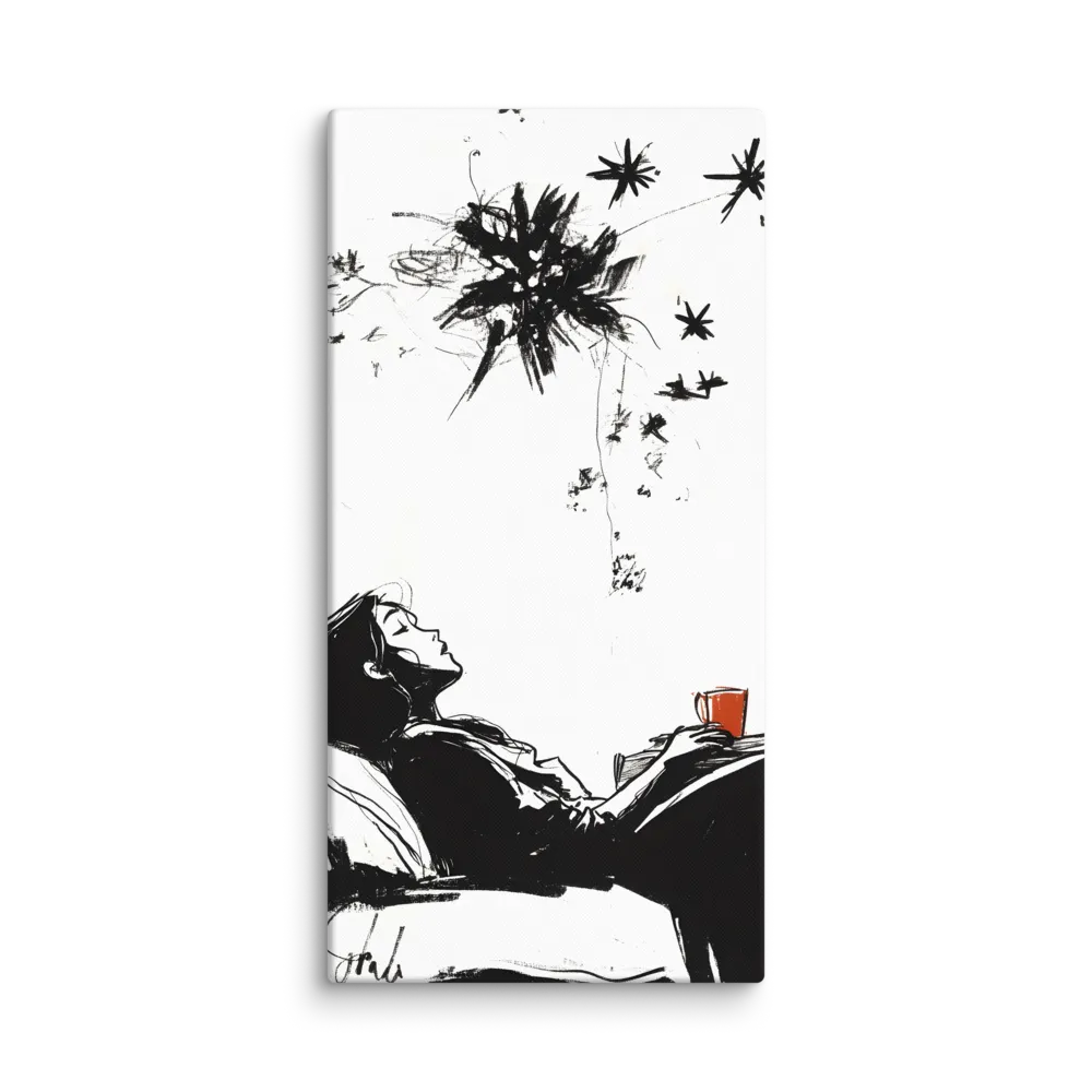 Contemplative Serenity | Canvas | 20″×40″