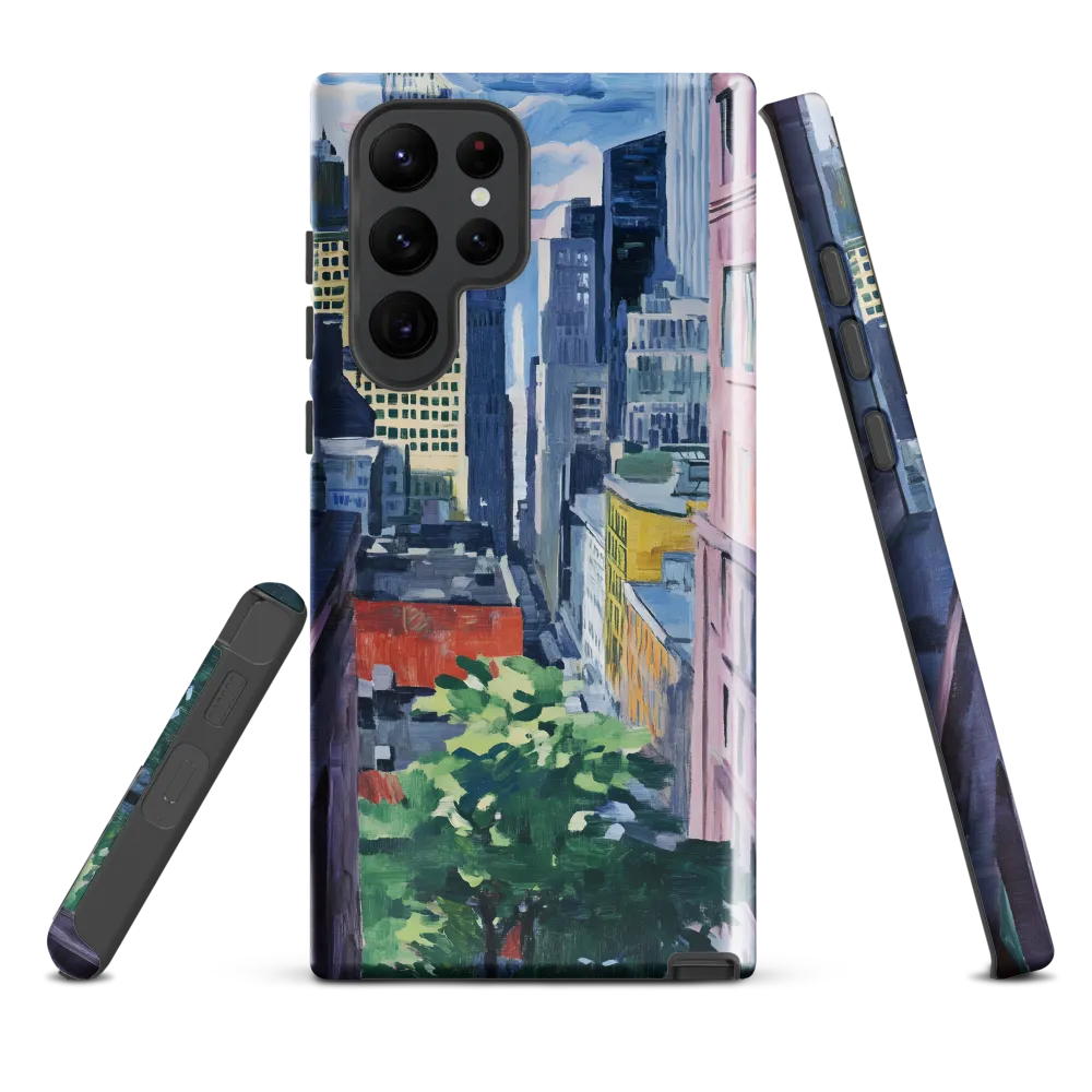 Urban Symphony: A Cityscape in Color